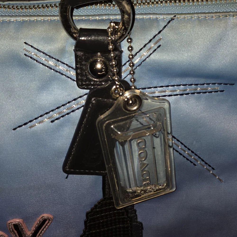 Coach 2Pc Poppy Limited Edition New York City Tote + Wristlet - Picture 3 of 13